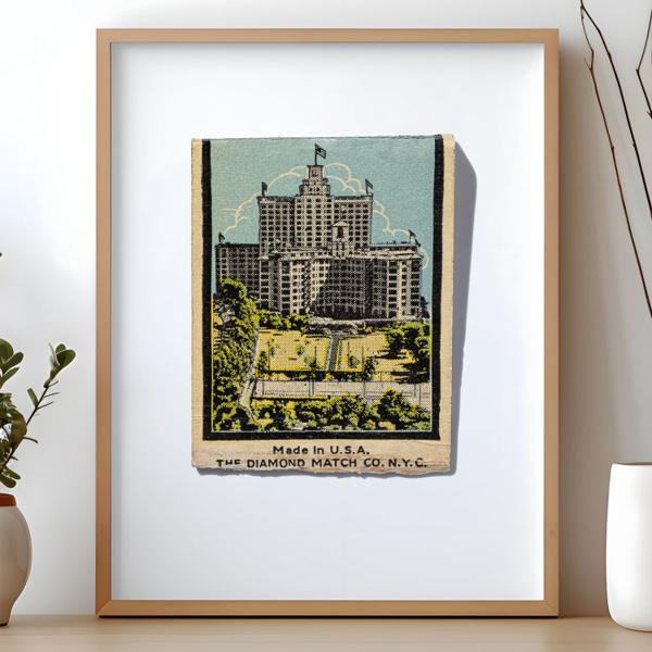 Edgewater Beach Hotel (Design 2) matchbook print