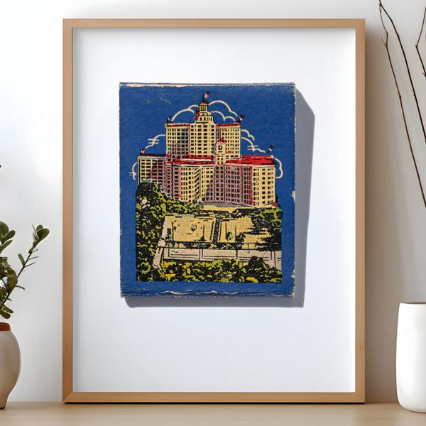 Edgewater Beach Hotel (Design 3) matchbook print