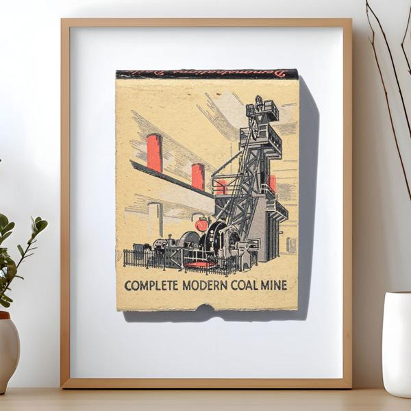Museum of Science and Industry (Design 2) matchbook print