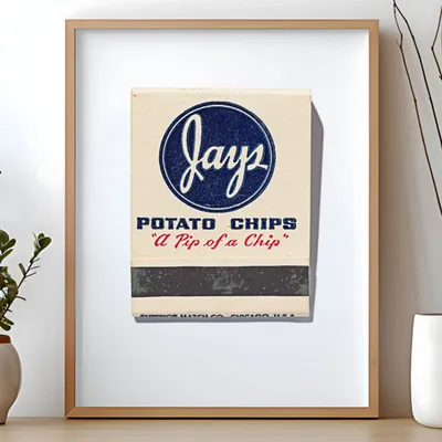 Jays Potato Chips, back