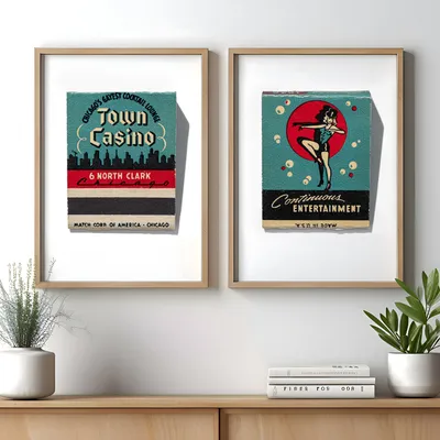 Town Casino, front and back