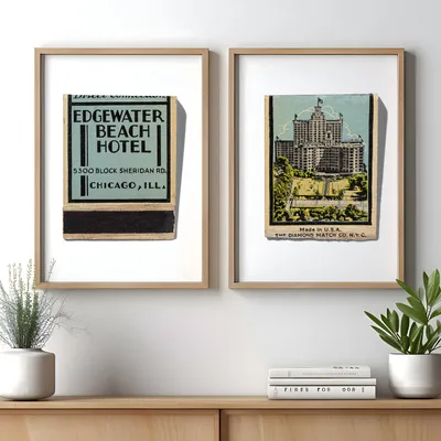 Edgewater Beach Hotel (Design 2), front and back