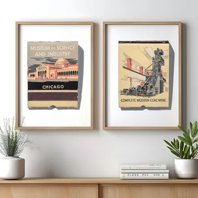 Museum of Science and Industry (Design 2), front and back