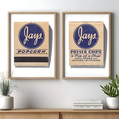 Jays Popcorn, front and back