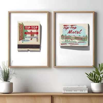Tip-Top Motel, front and back
