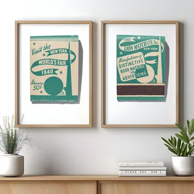 New York World's Fair (Green), front and back