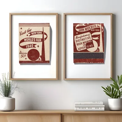 New York World's Fair (Brown), front and back