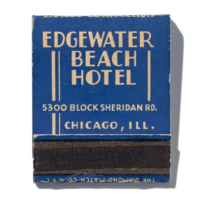 Edgewater Beach Hotel (Design 3), back, detail