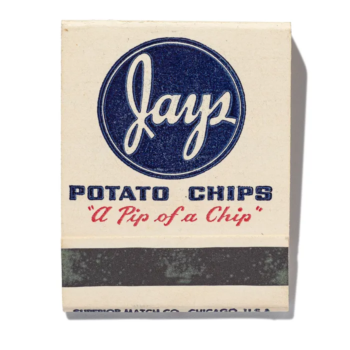 Jays Potato Chips matchbook print