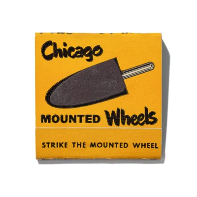 Chicago Wheel & Mfg. Co., back, detail
