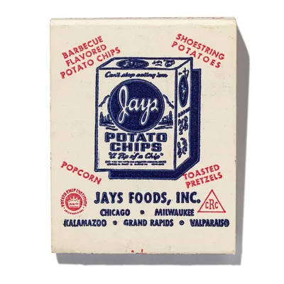Jays Potato Chips, front, detail