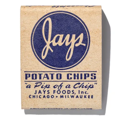 Jays Popcorn, front, detail
