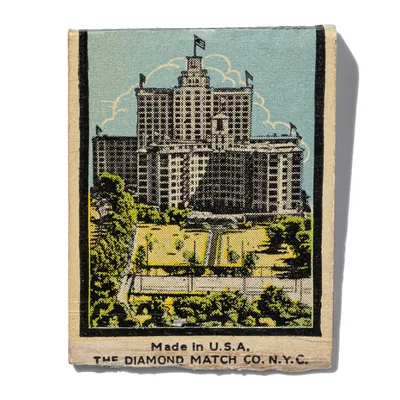 Edgewater Beach Hotel (Design 2), front, detail