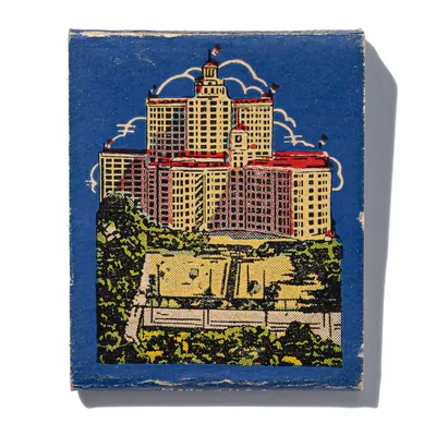Edgewater Beach Hotel (Design 3), front, detail